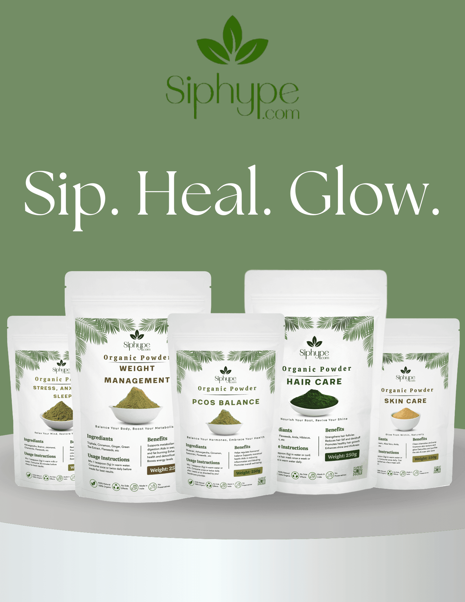 Sip. Heal. Glow.
